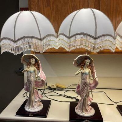 #60886 • Two Lamps from The Crosa Collection
