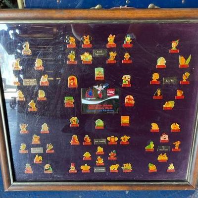 #20535 • Coca-Cola Salutes Walt Disney World Display of Pins
