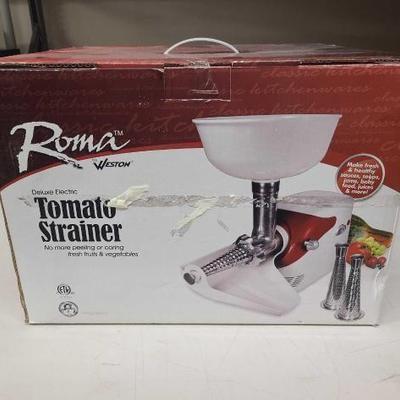 #1224 • Roma Deluxe Electric Tomato Strainer
