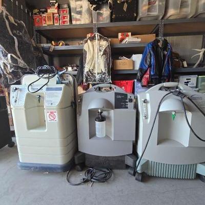 #12202 • (3) Oxygen Concentrators
