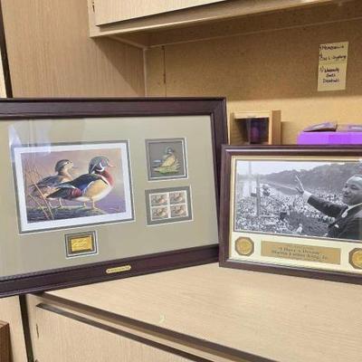 #50308 • Martin Luther King Jr. Photo and Framed Artwork
