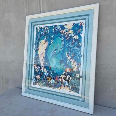 #13066 • Framed Michael Bryan Artwork "Golf"
