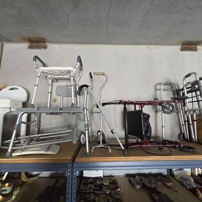 #12078 • Walkers and Shower Chairs
