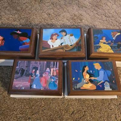 #60580 • (5) Disney Watch Collectors Club Series V Watches with Music Boxes
