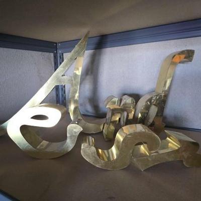 #12080 • Metal Neon Sign Letters
