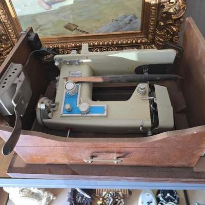 #13044 • Vintage Brother Sewing Machine
