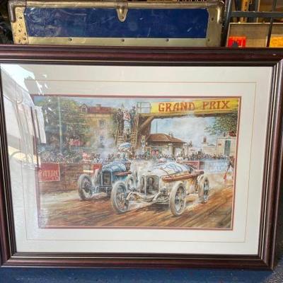 #20504 • Automobile Club De France Grand Prix Artwork

