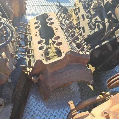 #2618 • Ford Flathead V8 Engine Block
