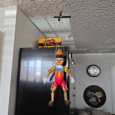 #60026 • Wooden Pinocchio Puppet
