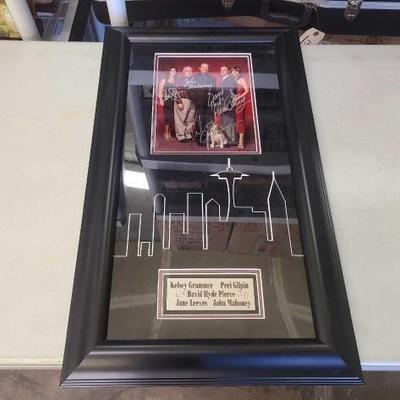 #1600 • Frasier Cast Framed Autographed Photo
