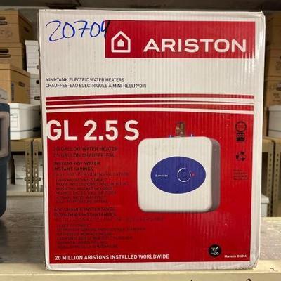 #20704 • Ariston 2.5 Gallon Water Heater
