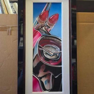 #10642 • Classic Car sighed Painting
