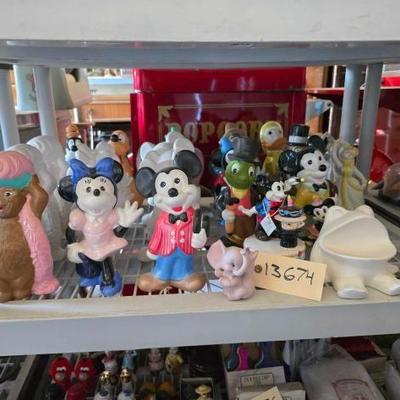 #13674 • Disney glass figurines
