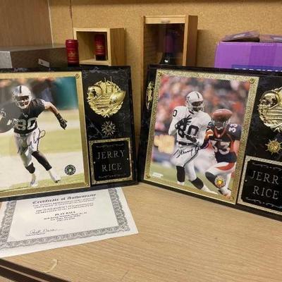 #50216 • Jerry Rice Memorabilia

