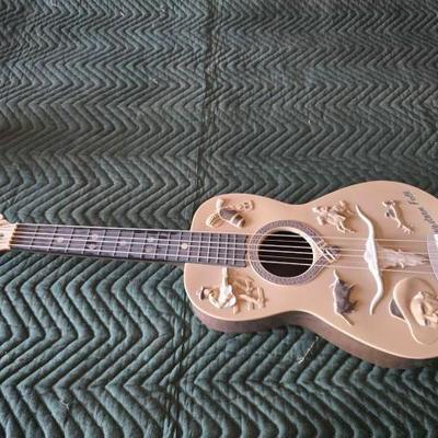 #12128 • Emenee Plastic Gene Autry Western Folk Style Guitar
