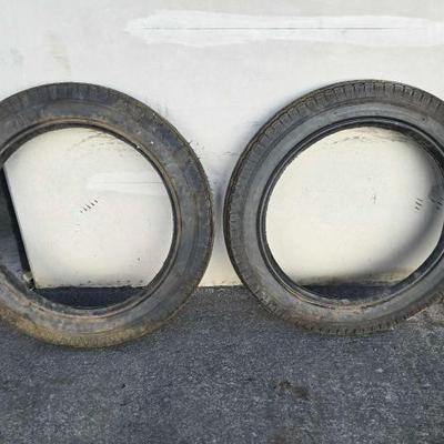 #22106 • 2 Antique Wheels
