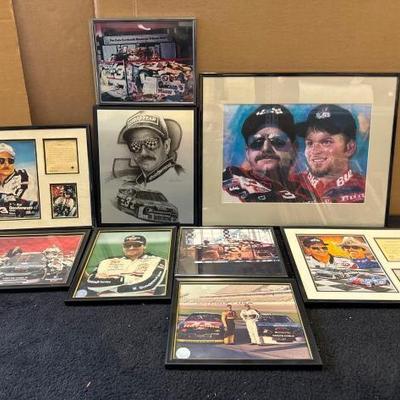 #10346 • (9) NASCAR Dale Earnhardt Pictures
