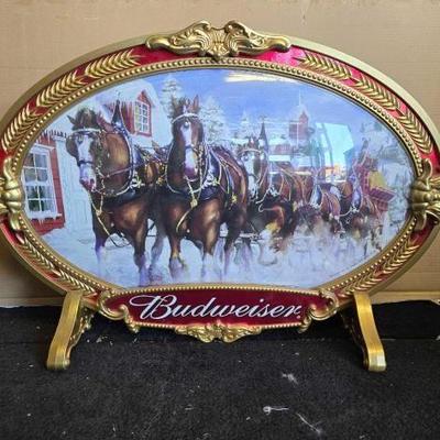 #10478 • Budweiser Christmas Sign
