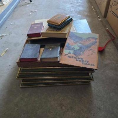 #13661 • Bibles, Pictures Vintage Cigarette Packs & more
