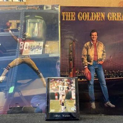 #10372 • (3) Football Art / Posters
