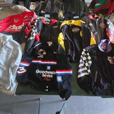 #12028 • (8) Nascar Jackets and Sweaters
