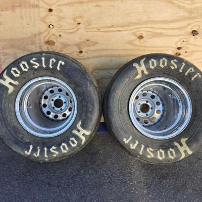 #22116 • 2 Hoosier Quick Time Wheels
