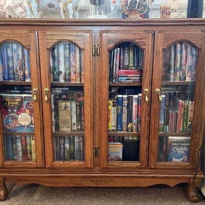 #60098 • VHS DVDs and Display Cases
