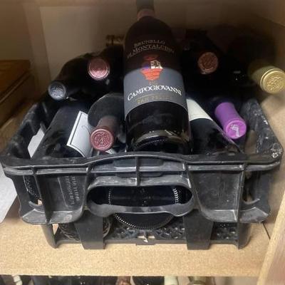 #50092 • 15 Decorative Bottles of Wine

