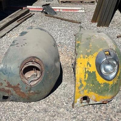 #2720 • Two Early Model Driver Side Fenders
