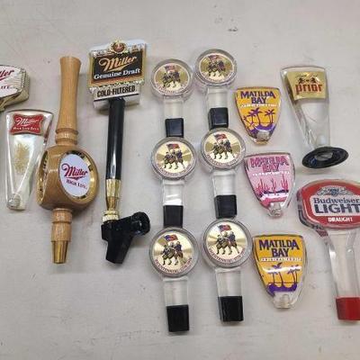 #1082 • (15) Beer Tap Handles
