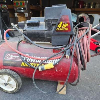 #22292 • Coleman Powermate Handyman Air Compressor
