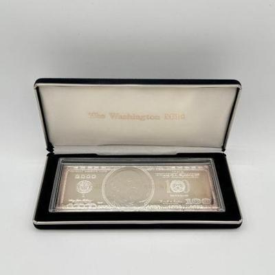 #3080 • 2000 $100 .999 Pure Silver Bar, 4ozt
