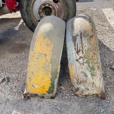 #2710 • Pair of Early Model Rear Fenders

