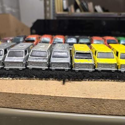 #10702 • (7) Vintage Hot Wheels Vans
