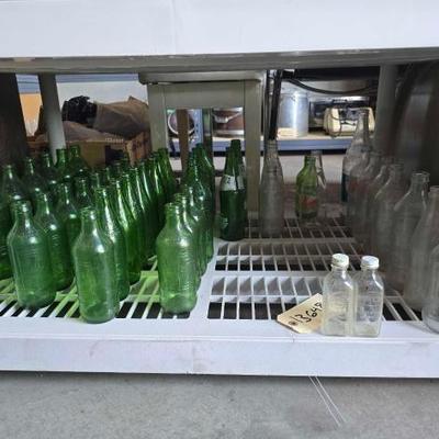 #13648 • Vintage Glass Bottles
