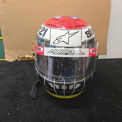 #10005 • Autographed Troy Hanson Alpine Stars Helmet
