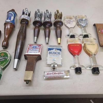 #1100 • (14) Beer Tap Handles
