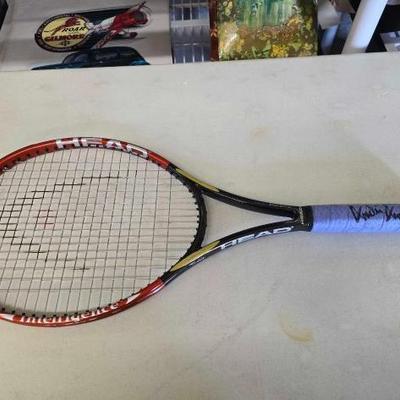 #1960 • Autographed Tennis Raquets
