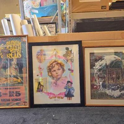 #10650 • Ringling & Barnum Bros. Bailey Circus, Shirley Tempole, Art & More
