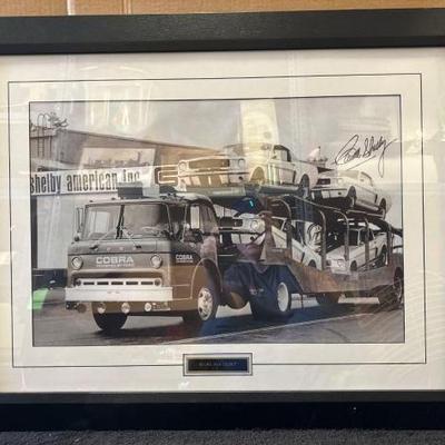 #10630 • Bound For Glory Picture/Art Autographed By Tomas Shelby
