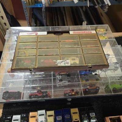 #10708 • (2) Hot Wheels Display Cases with Cars
