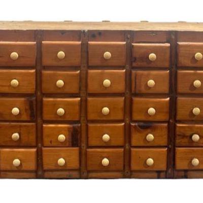 Folk Art Multi Unit Cabinet