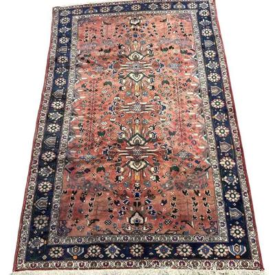 Antique Persian Lilihan Rug