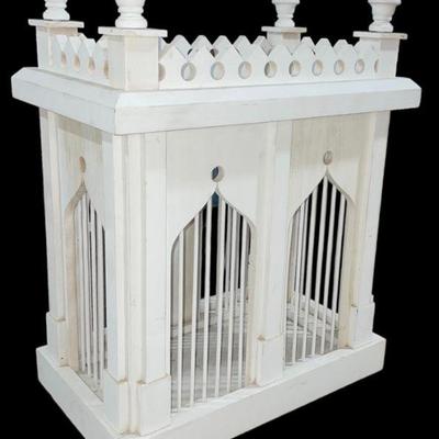 Wood Gothic Victorian Style Bird House