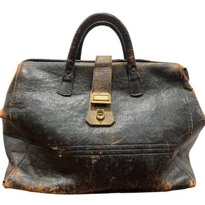 Antique Leather Doctor's Bag