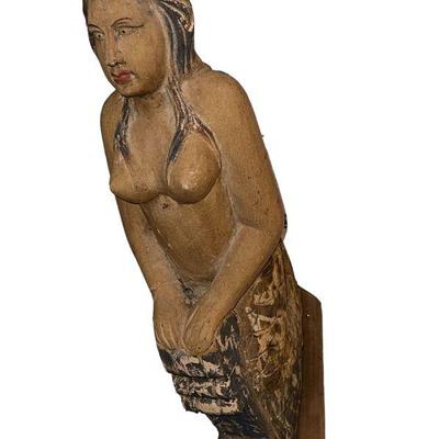 Vintage Sea Maiden, Mermaid Ships Figurehead