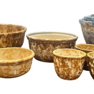 Spongeware Nesting Bowls