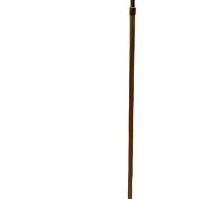 Mid Century Brass Seashell Floor Lamp