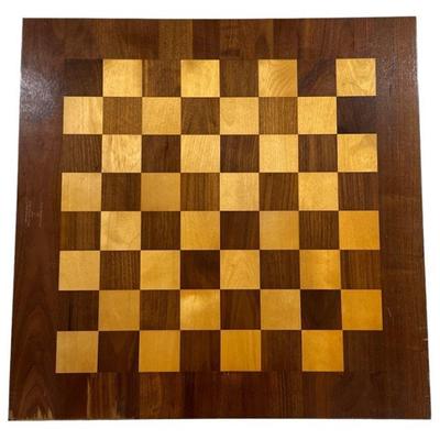 Double Sided Game Board, Mahogany, Signed