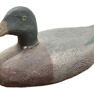 Primitive Mallard Duck Decoy
